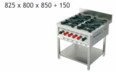 Four Burner Range